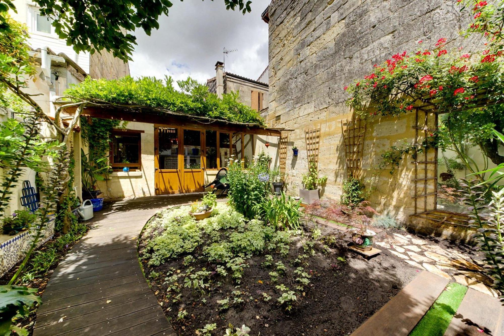 Superbe Maison En Pierre Bordelaise Bordeaux Kültér fotó